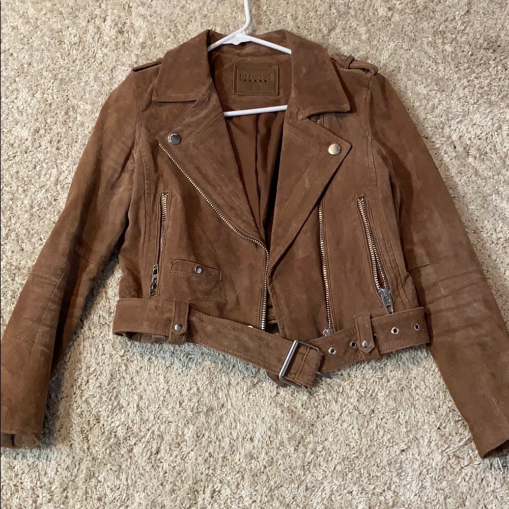 Tan brown Suede jacket